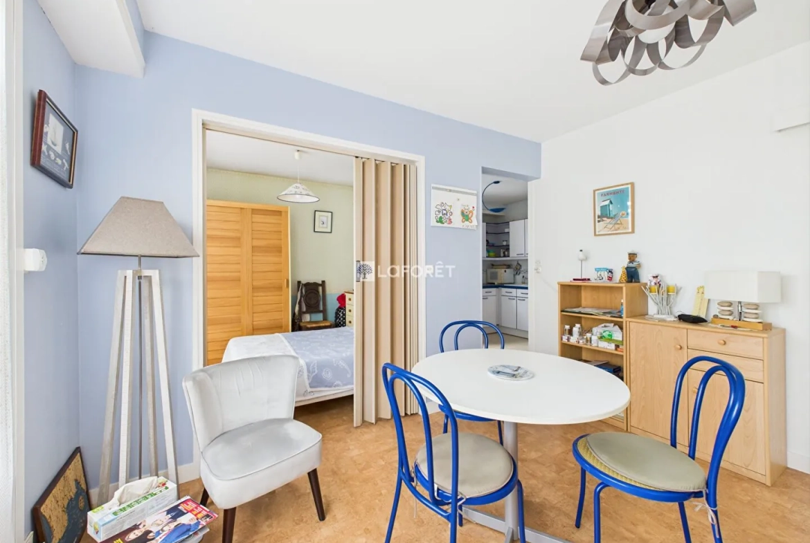 Très bel appartement T1 bis à Bénodet, proche de la plage du Trez 
