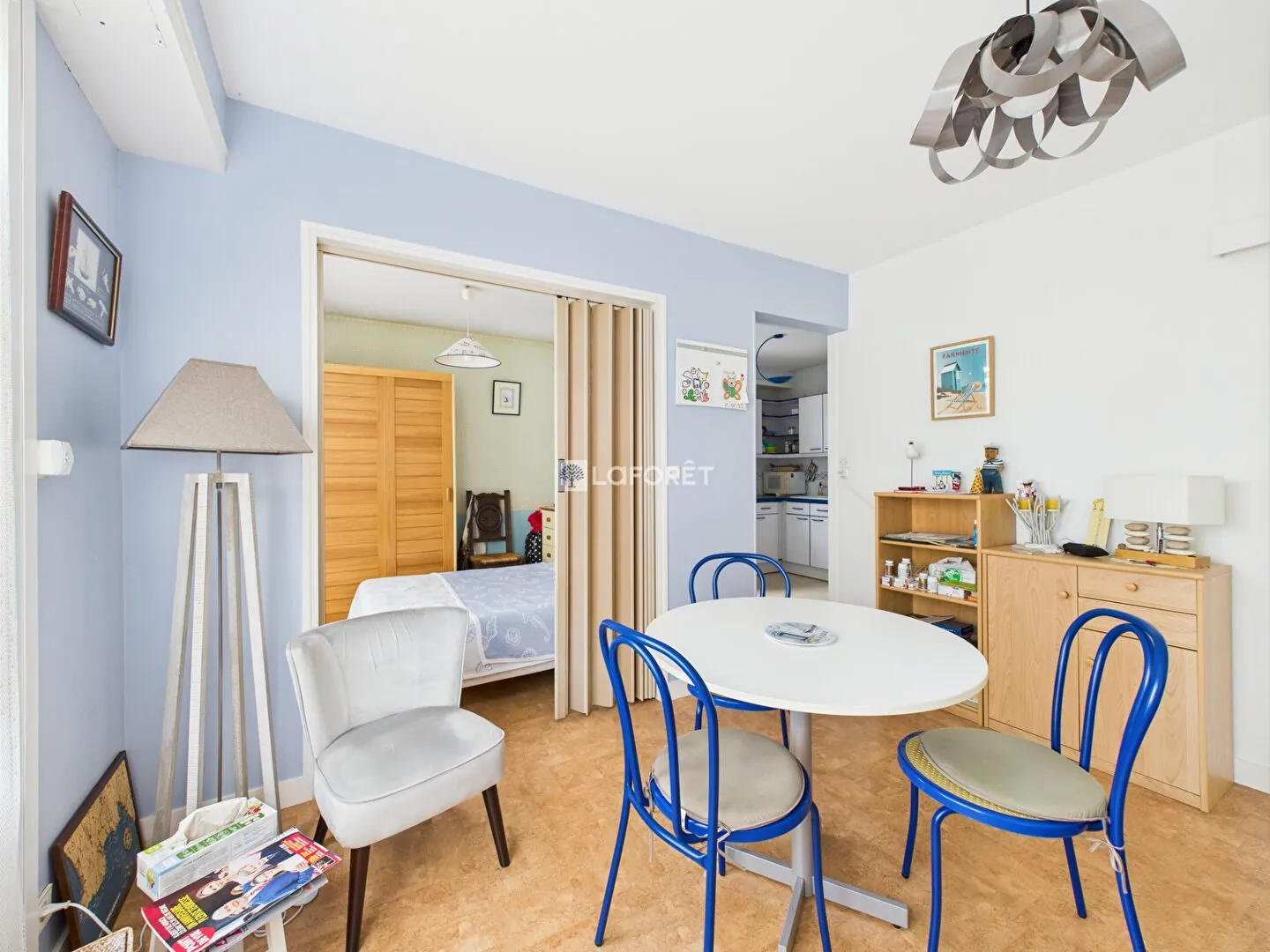Très bel appartement T1 bis à Bénodet, proche de la plage du Trez 