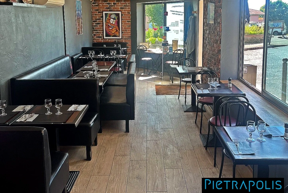 Fond de commerce de pizzeria à Dardilly avec forte croissance et emplacement idéal 