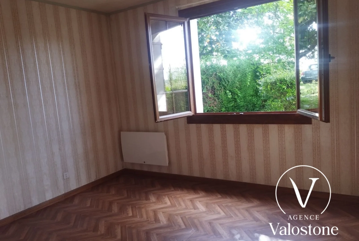 Belle maison familiale de 120 m² à Lacajunte avec terrain arboré et garage 