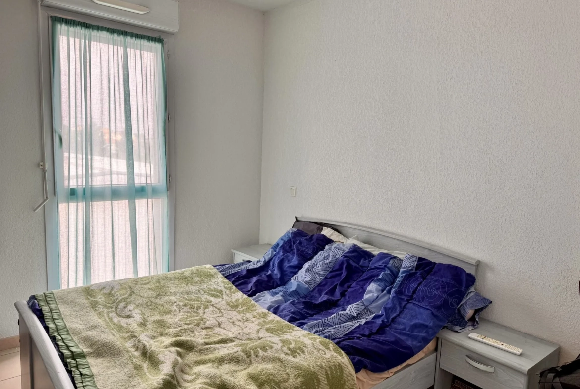 Appartement T2 loué avec balcon et parking à Narbonne – Investissement rentable 