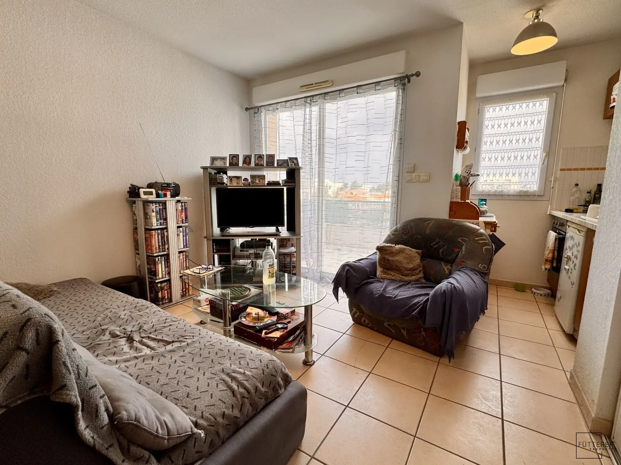 Appartement T2 loué avec balcon et parking à Narbonne – Investissement rentable 