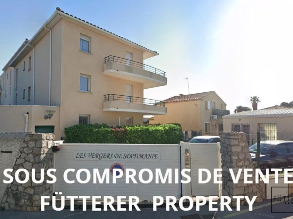 Appartement T2 loué avec balcon et parking à Narbonne – Investissement rentable