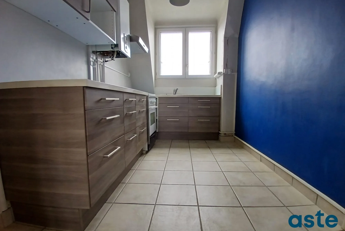 Appartement T3 lumineux à Brest avec cave et jardin collectif 