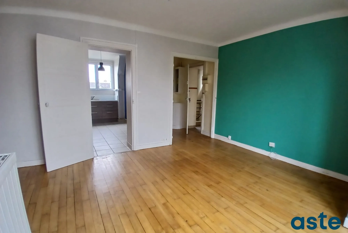 Appartement T3 lumineux à Brest avec cave et jardin collectif 