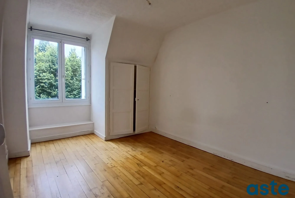 Appartement T3 lumineux à Brest avec cave et jardin collectif 
