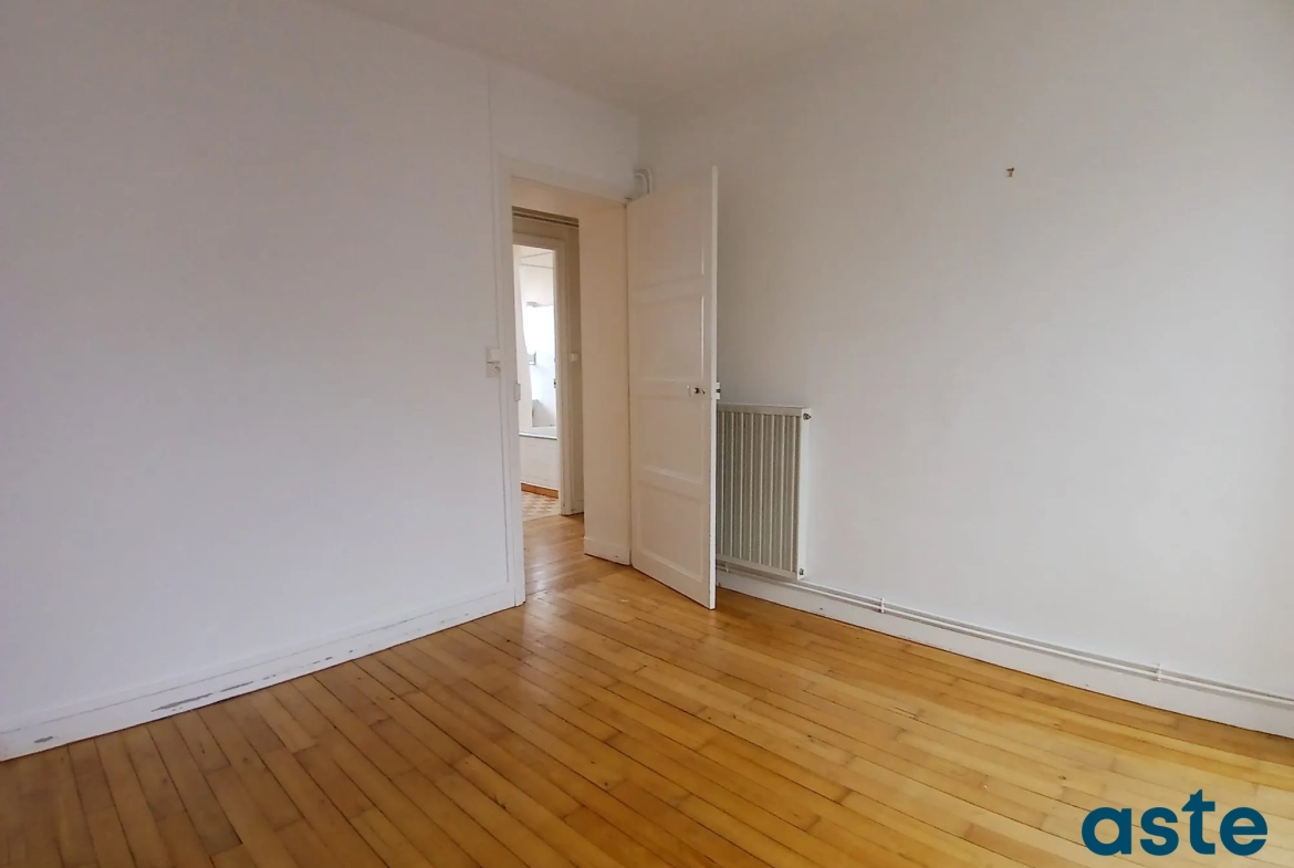 Appartement T3 lumineux à Brest avec cave et jardin collectif 