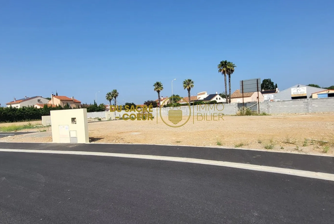 Parcelles constructibles à Pia - Lotissement 'Le Standing' de 354 m² disponible 