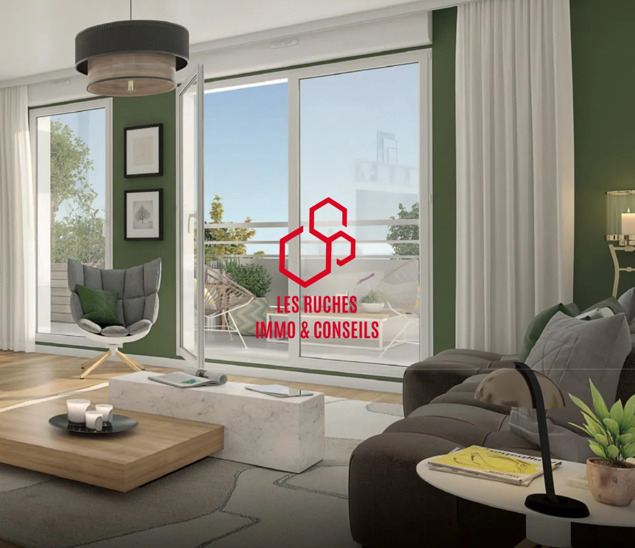 Appartements T3 neufs lumineux avec balcon et parking à Noisy-le-Grand 