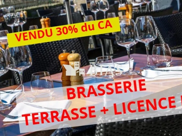Brasserie avec Terrasse et Parking à Vendre à Bernay, Opportunité Unique