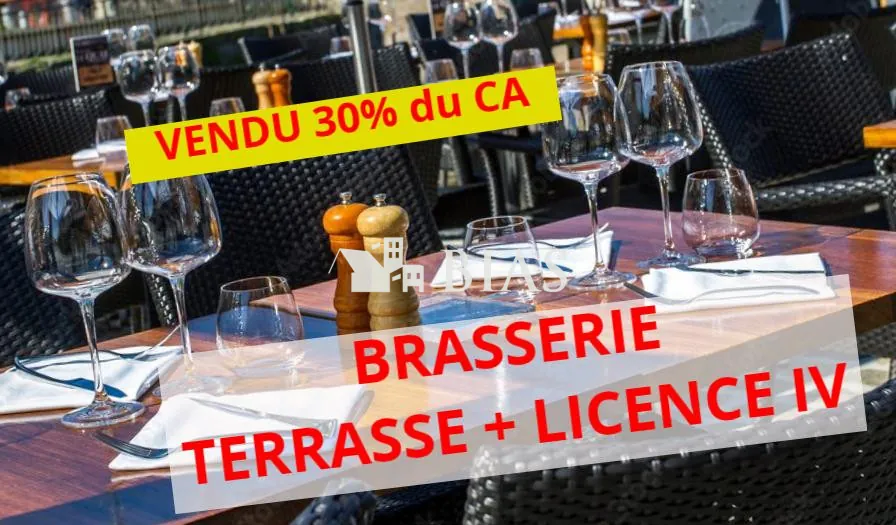Brasserie avec Terrasse et Parking à Vendre à Bernay, Opportunité Unique 