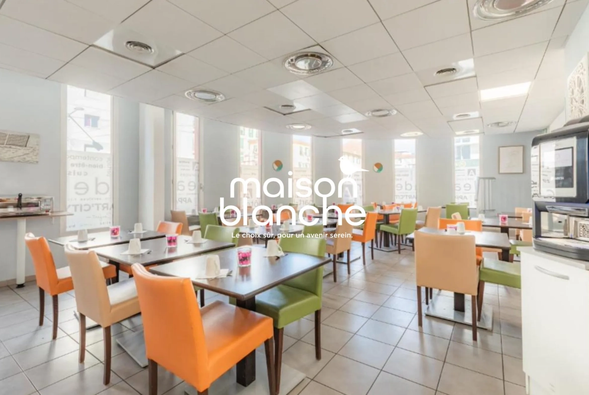 Studio à NICE avec bail commercial, rendement de 5,4 % et gestion simplifiée 