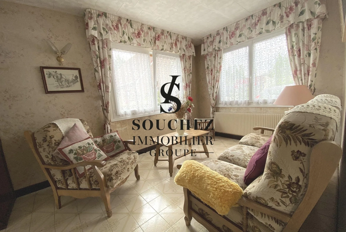 Maison individuelle à Angres de 92 m² avec grand jardin et potentiel de rénovation 
