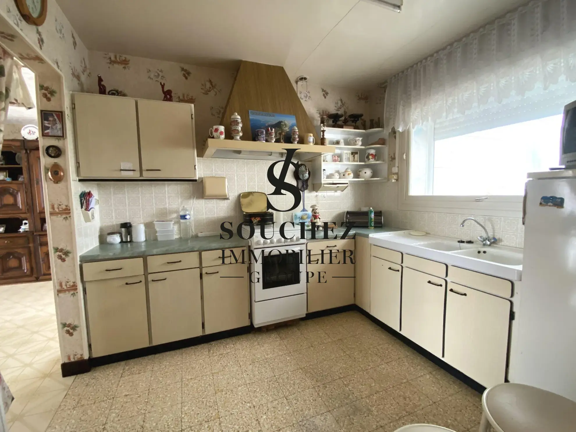 Maison individuelle à Angres de 92 m² avec grand jardin et potentiel de rénovation 