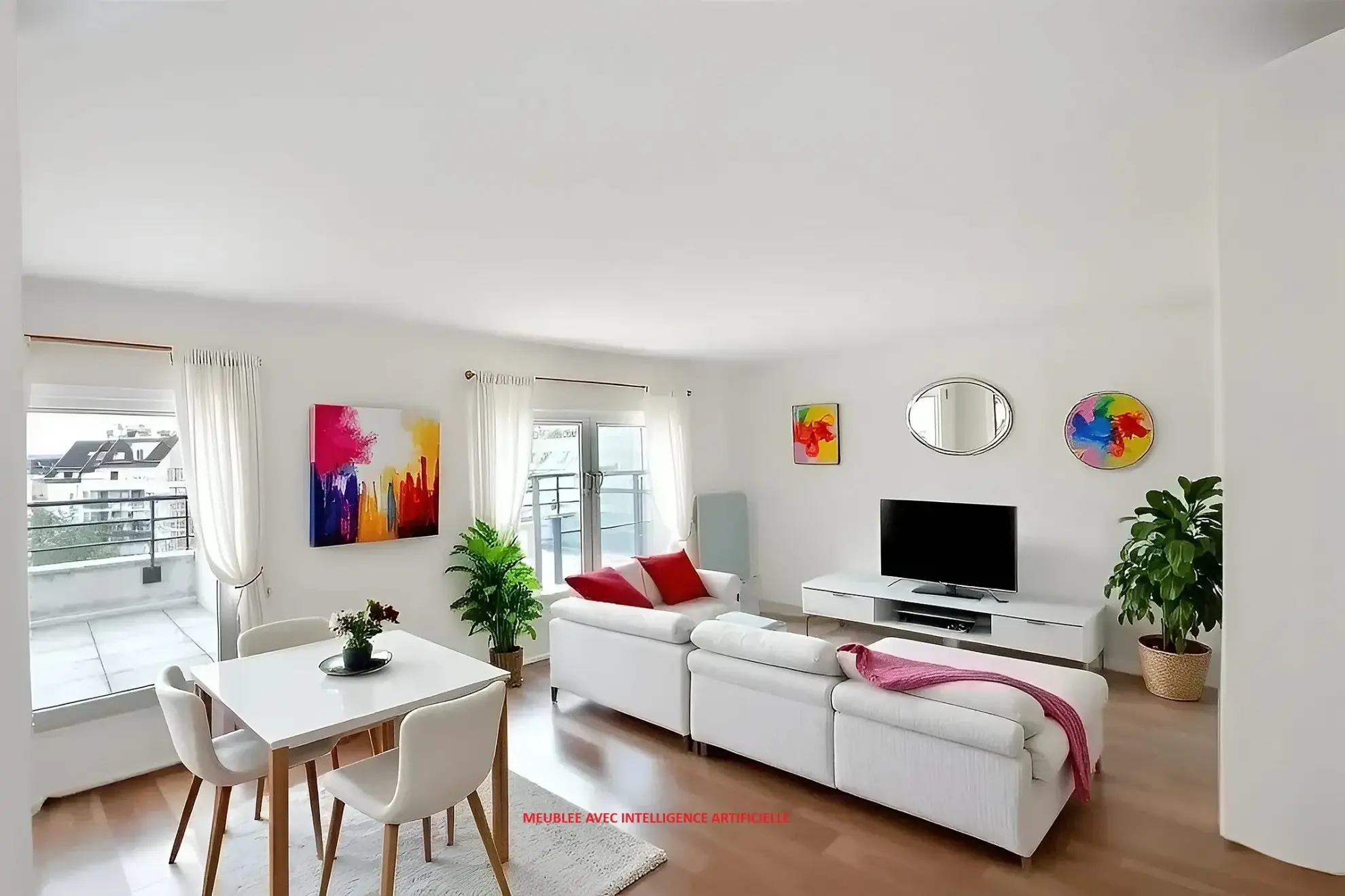 Appartement 3 pièces à Strasbourg-Lingolsheim avec grande terrasse et garage 