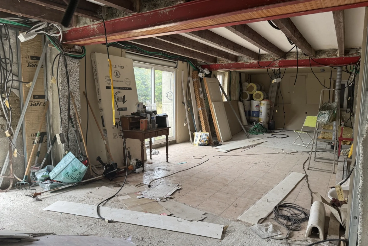 Maison à rénover de 138 m² avec jardin et garage à Seysses proche Saint Lys 