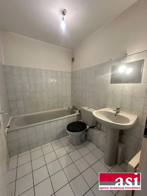Appartement F1 à Strasbourg centre-ville proche gare - 27 m² 
