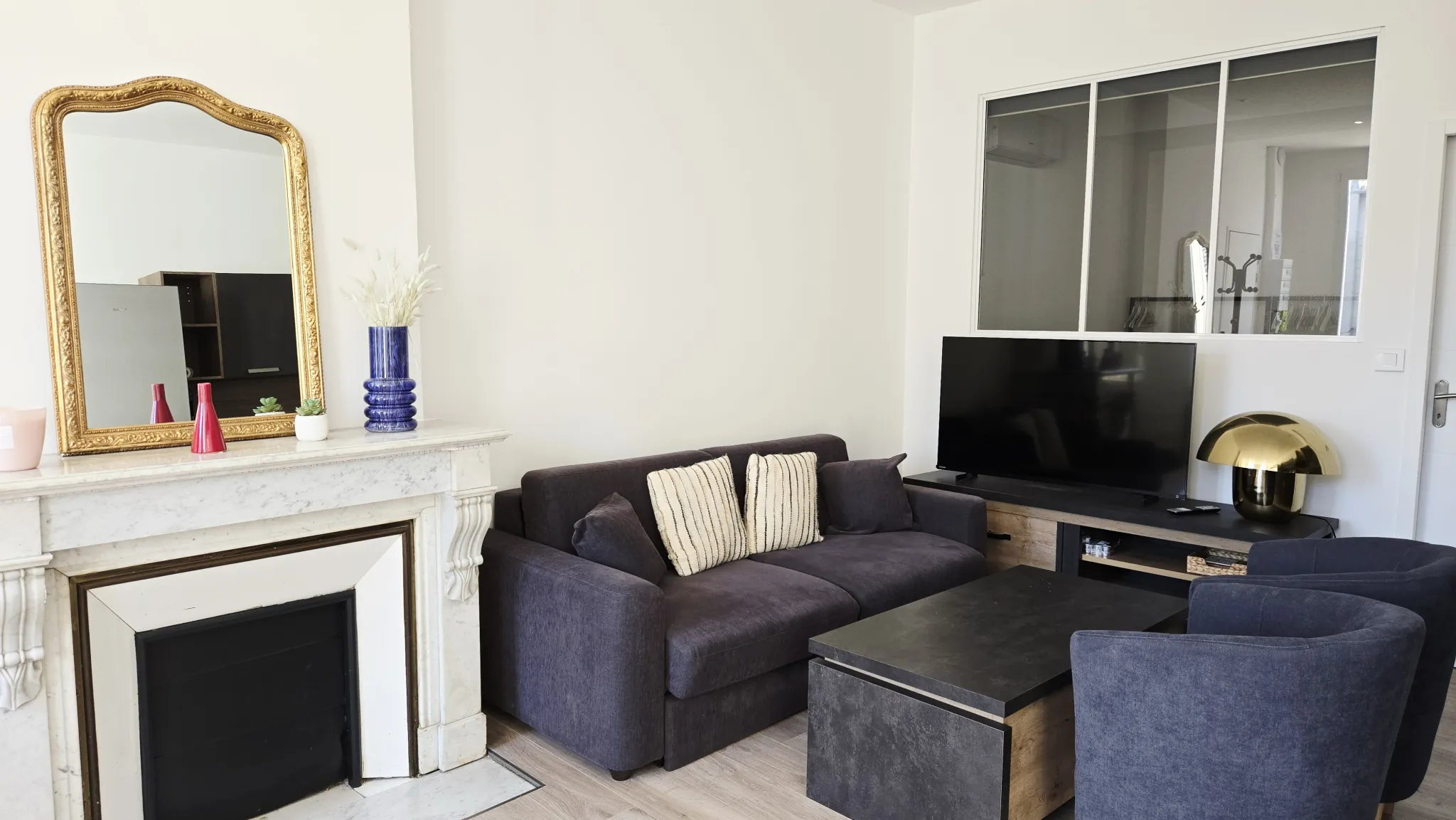 Appartement rénové de 55 m² avec terrasse au cœur de Bastide, Libourne 