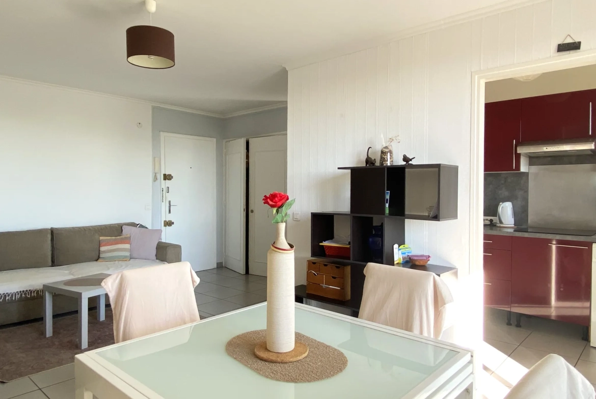 Appartement T2 avec balcon à Perpignan, proche centre-ville et Palais des Congrès 