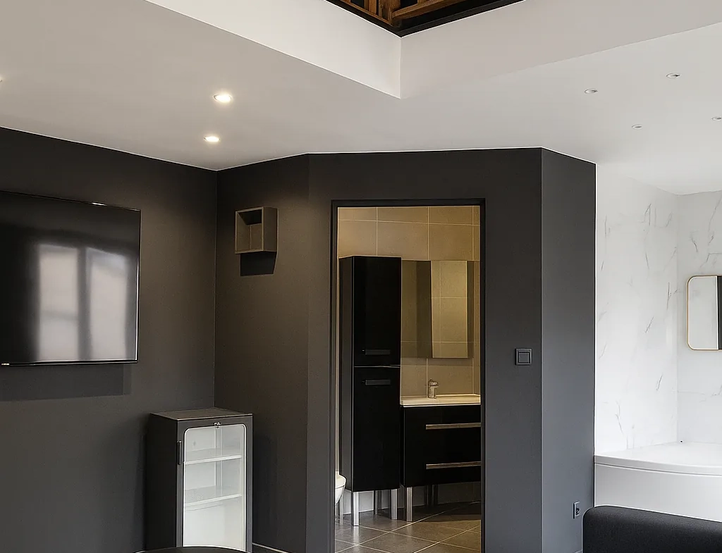 Fonds de commerce de 90 m² à Hettange-Grande avec local et appartement loués 