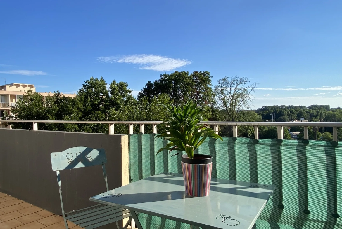 Appartement T2 avec balcon à Perpignan, proche centre-ville et Palais des Congrès 