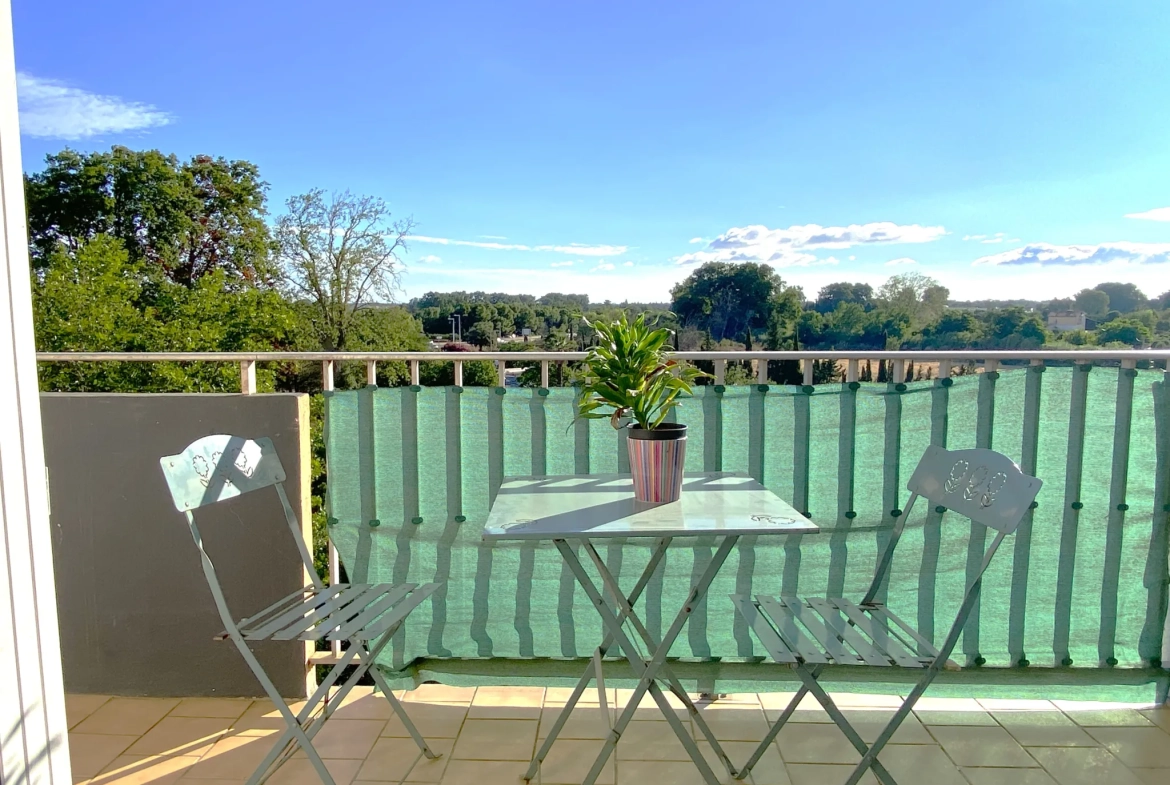 Appartement T2 avec balcon à Perpignan, proche centre-ville et Palais des Congrès 