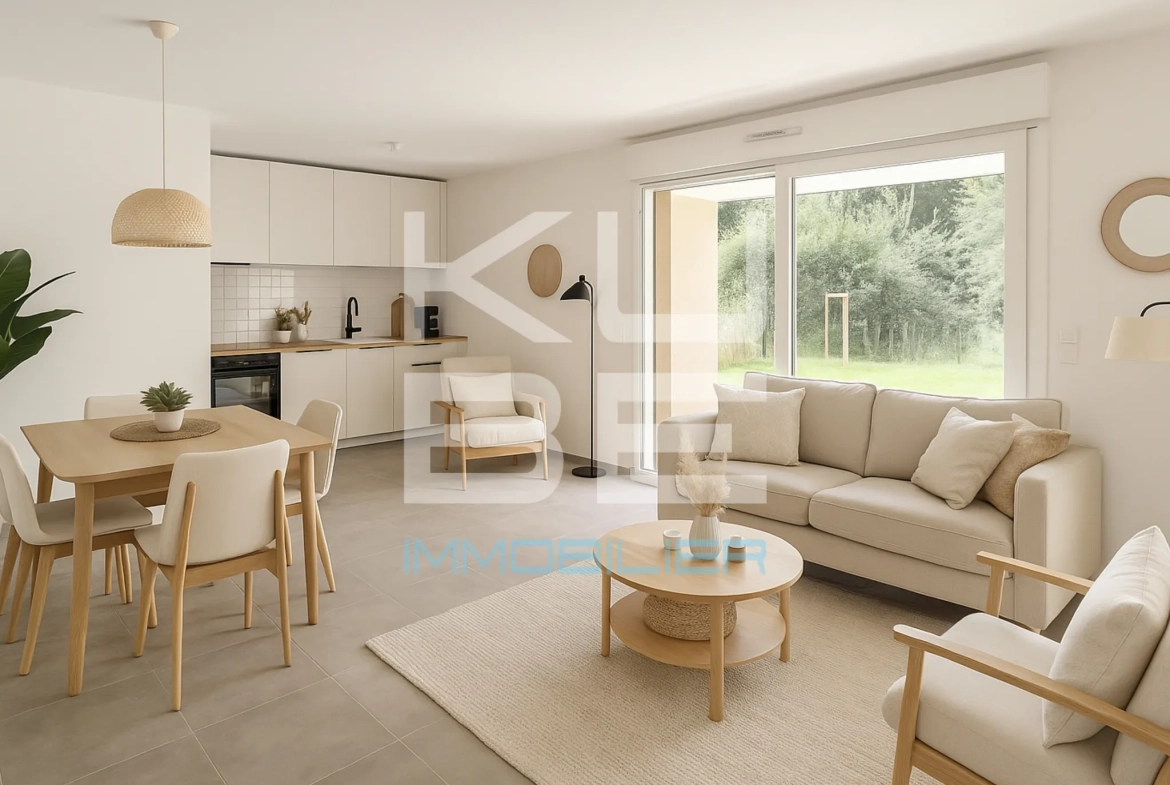 Appartement 3 pièces neuf avec jardin à Norroy-le-Veneur - Qualité et confort 