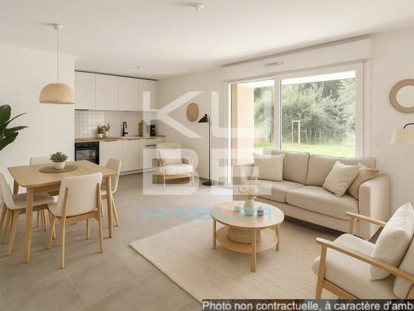 Appartement 3 pièces neuf avec jardin à Norroy-le-Veneur - Qualité et confort