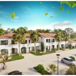 Appartement T3 neuf à Aubais dans une résidence en construction avec terrasse et parking