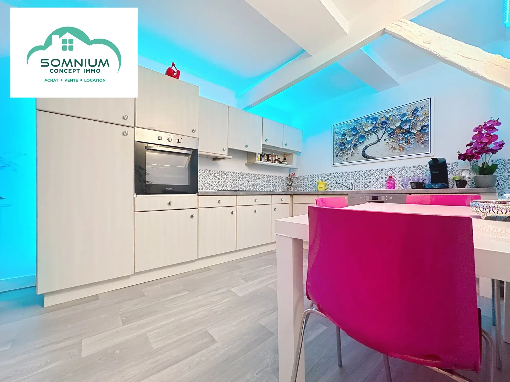 Maison rénovée de 80 m² à Castelnau d'Arbieu - Vente interactive 