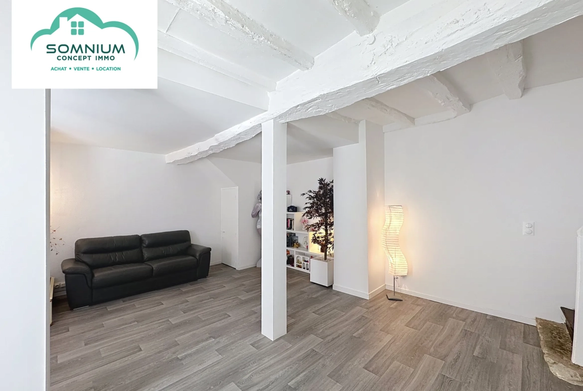 Maison rénovée de 80 m² à Castelnau d'Arbieu - Vente interactive 