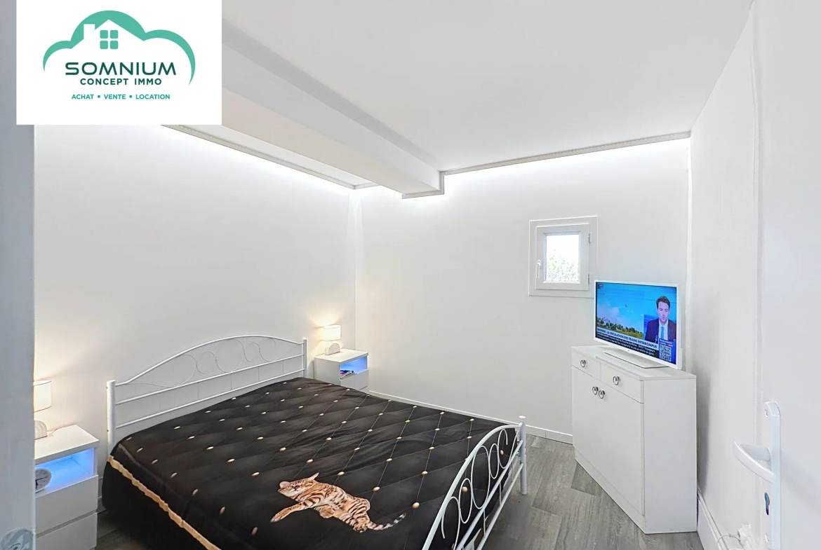 Maison rénovée de 80 m² à Castelnau d'Arbieu - Vente interactive 