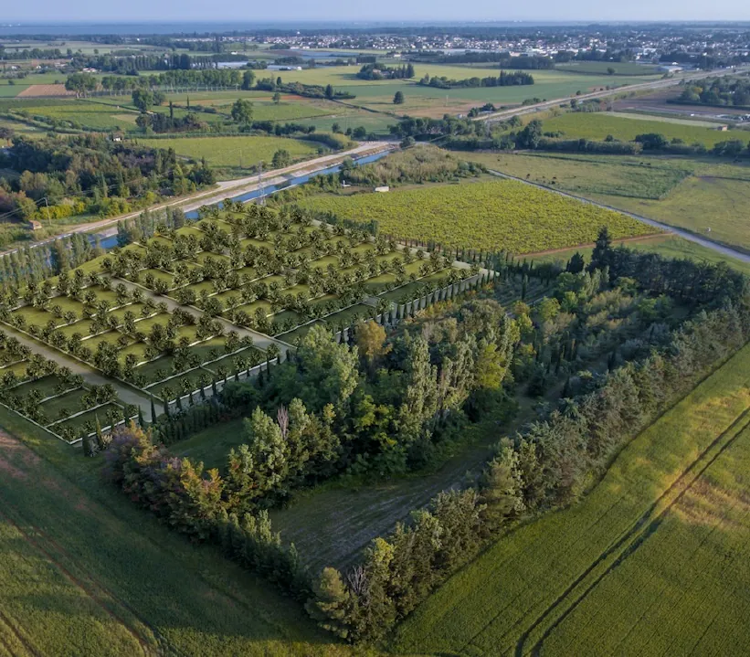 Terrain de loisir de 100 m² à Mudaison avec services et cadre bio 