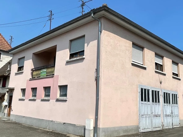 Maison à fort potentiel à Carspach 131 m² avec atelier et garage