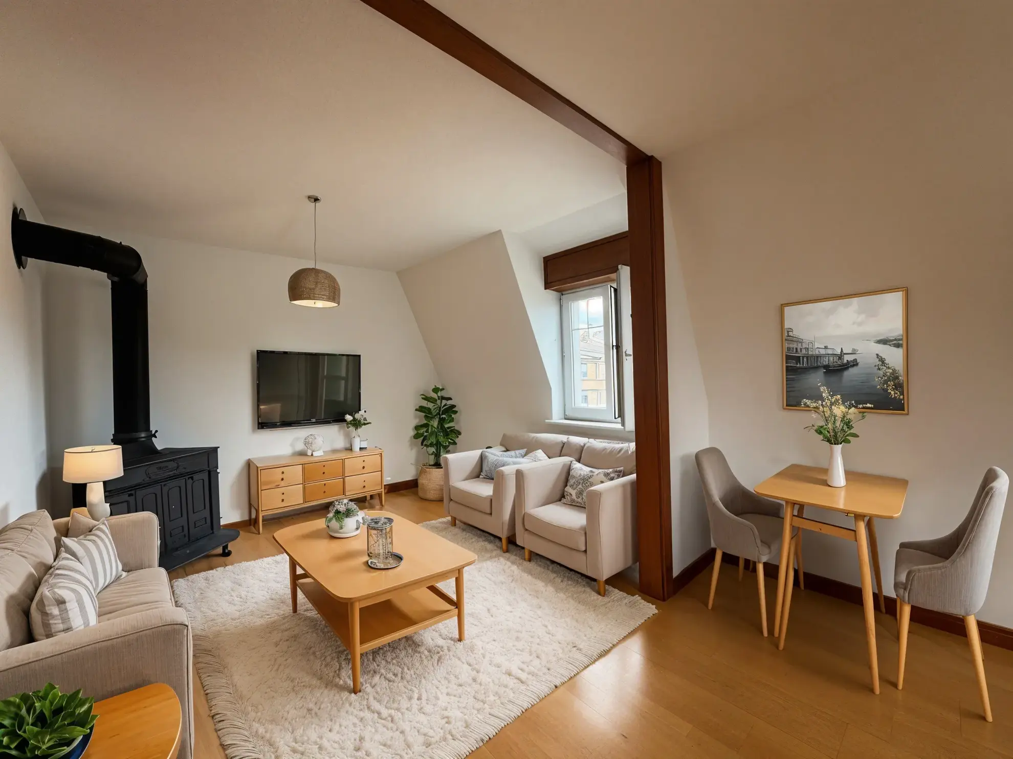 Appartement duplex à rénover à St Louis, 76 m², idéal projet personnalisé 