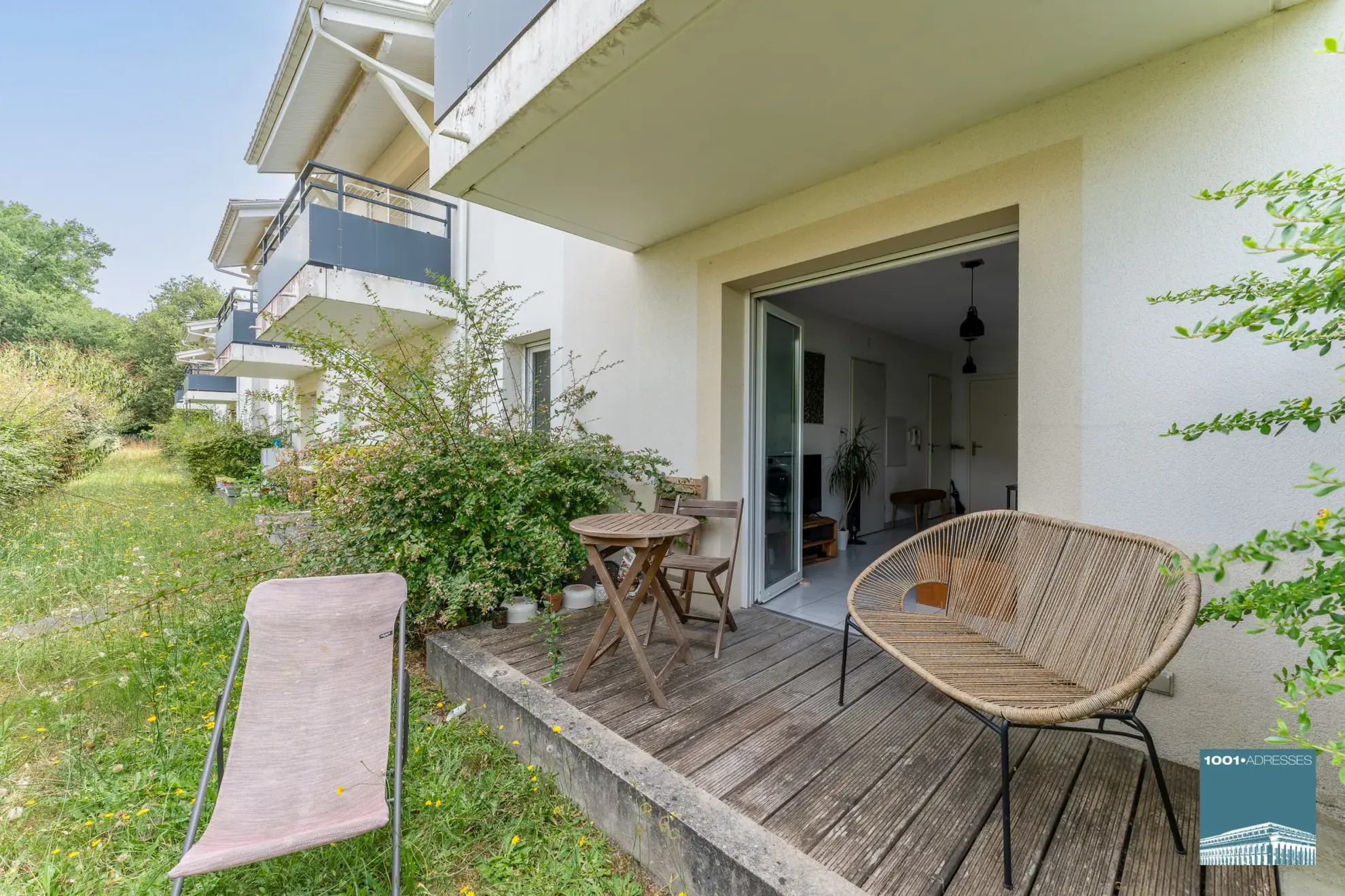 Appartement T2 à Mérignac avec terrasse et stationnement privé – Excellent état 