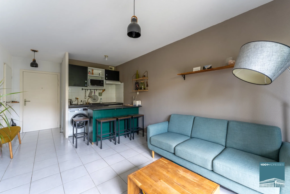 Appartement T2 à Mérignac avec terrasse et stationnement privé – Excellent état 
