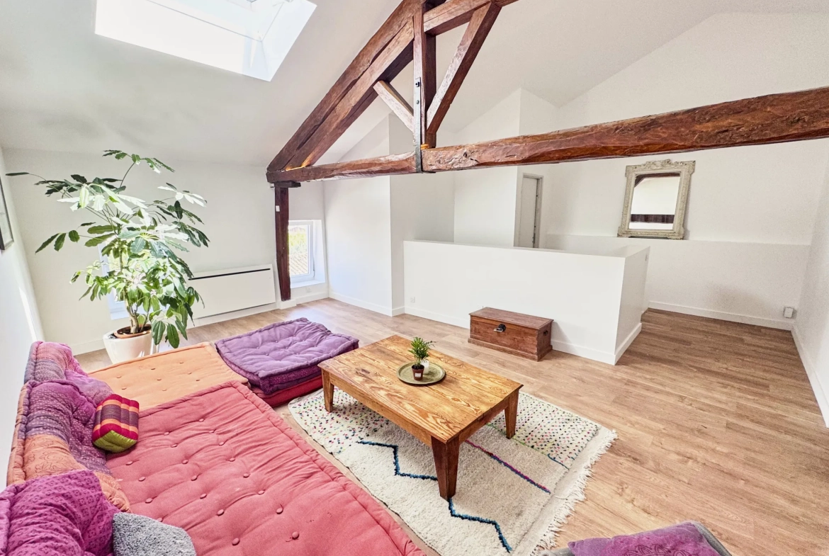 Magnifique maison de village avec jardin proche Toulouse 