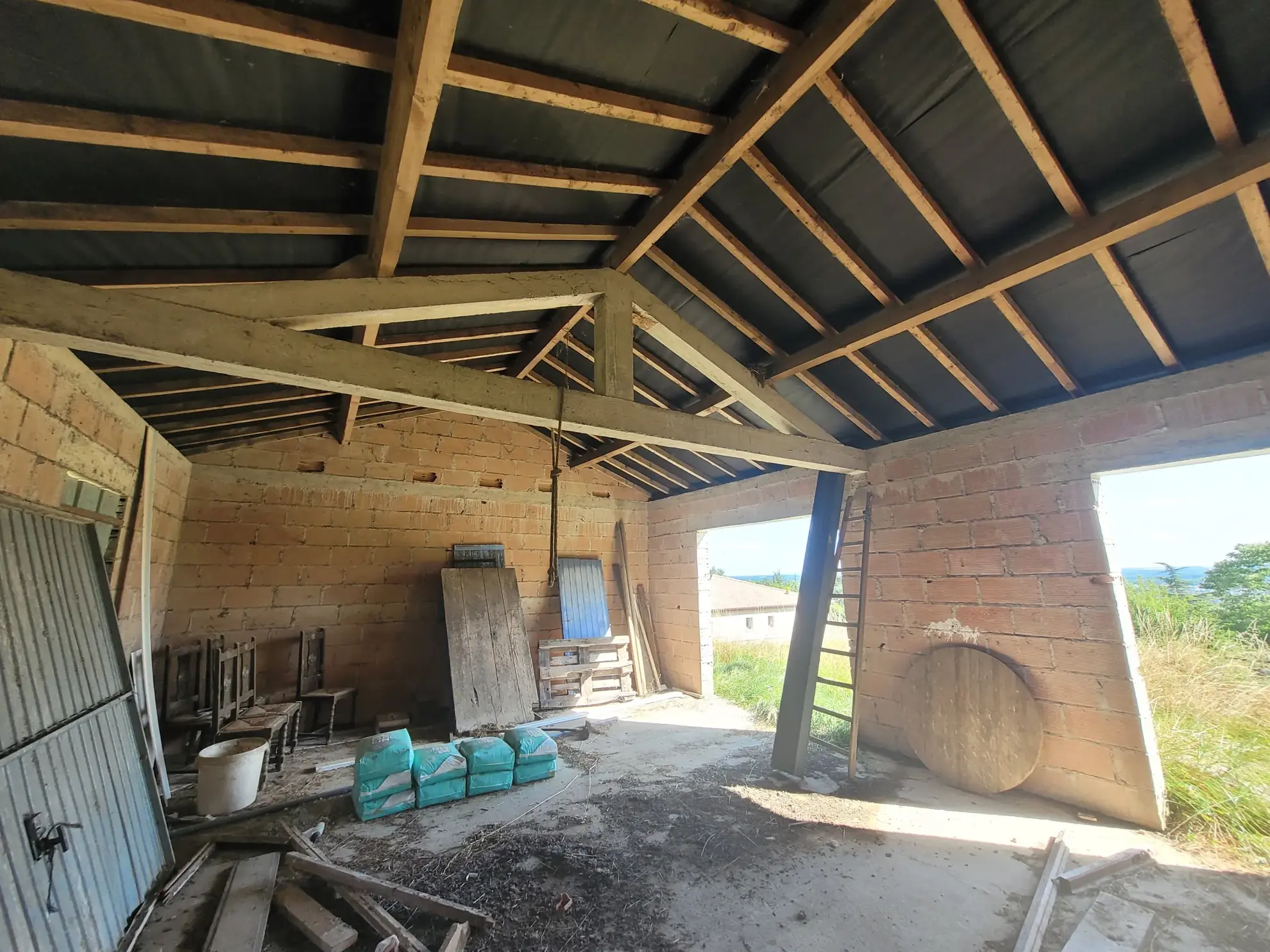 Belle maison en pierre avec vue panoramique à Marmande - À rénover 