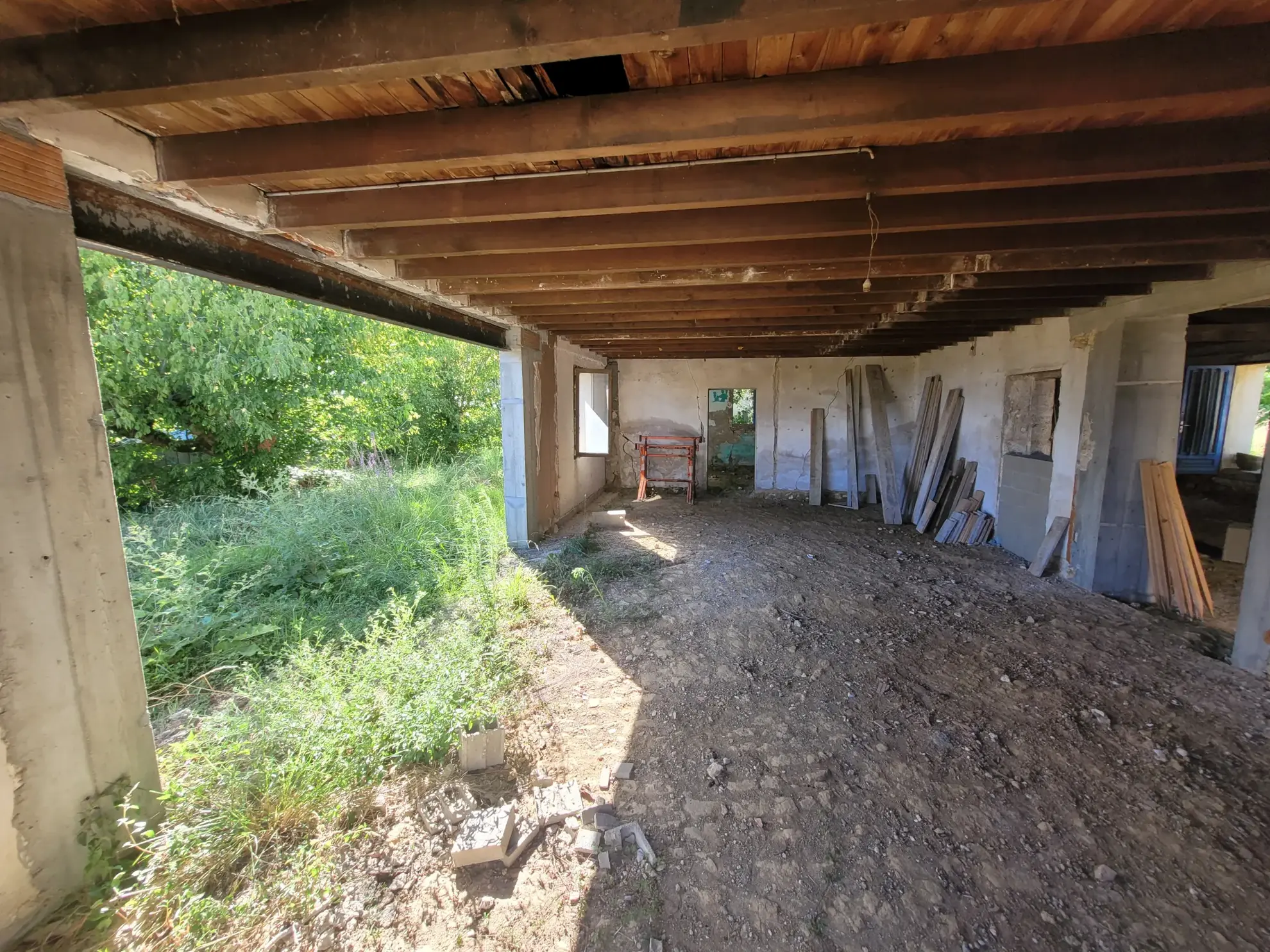 Belle maison en pierre avec vue panoramique à Marmande - À rénover 