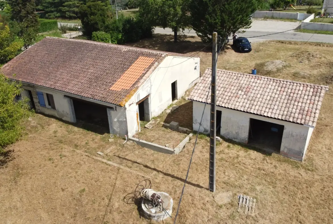 Belle maison en pierre avec vue panoramique à Marmande - À rénover 