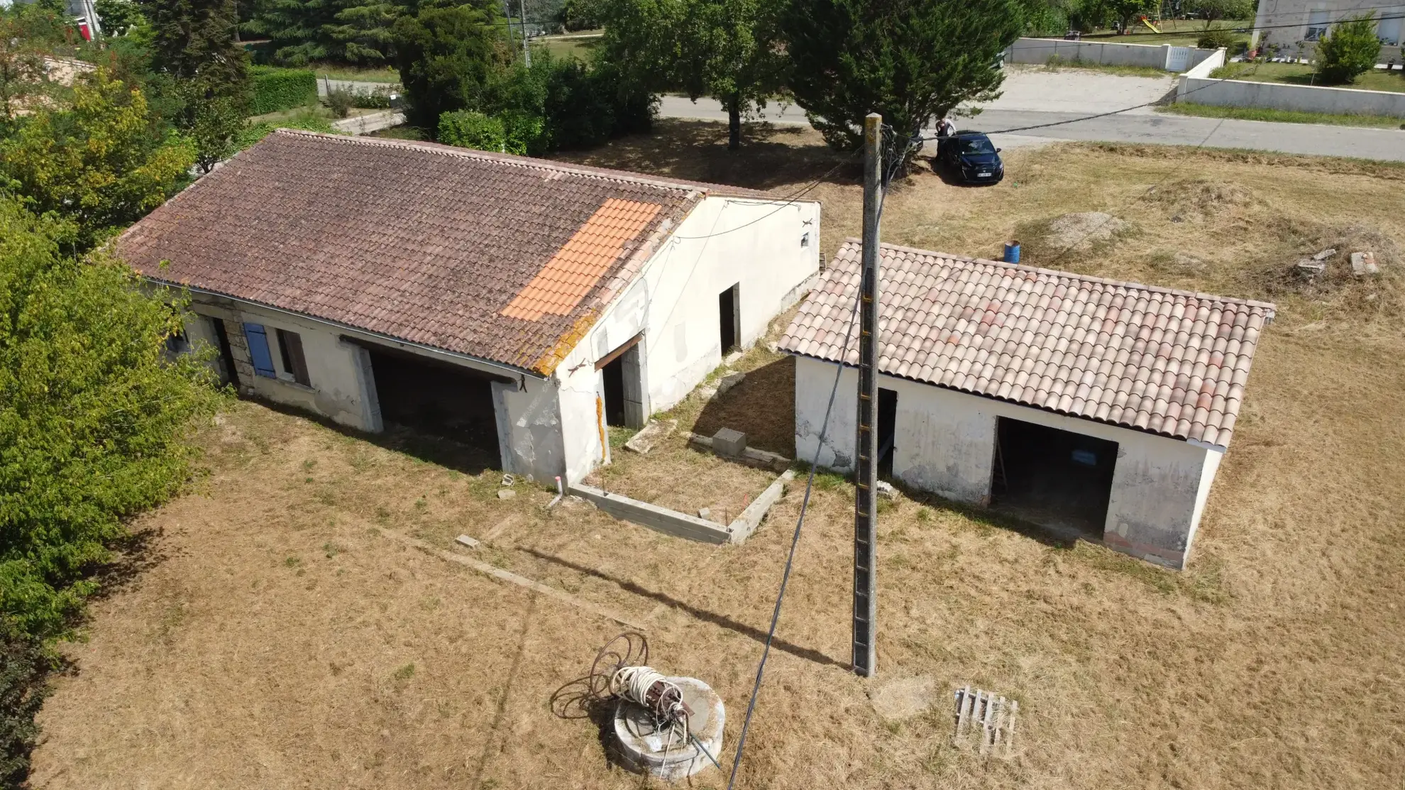 Belle maison en pierre avec vue panoramique à Marmande - À rénover 