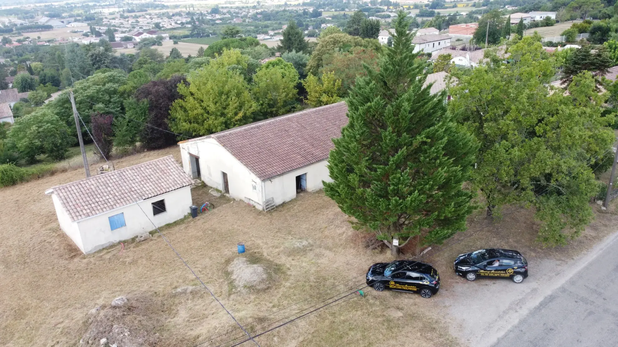 Belle maison en pierre avec vue panoramique à Marmande - À rénover 