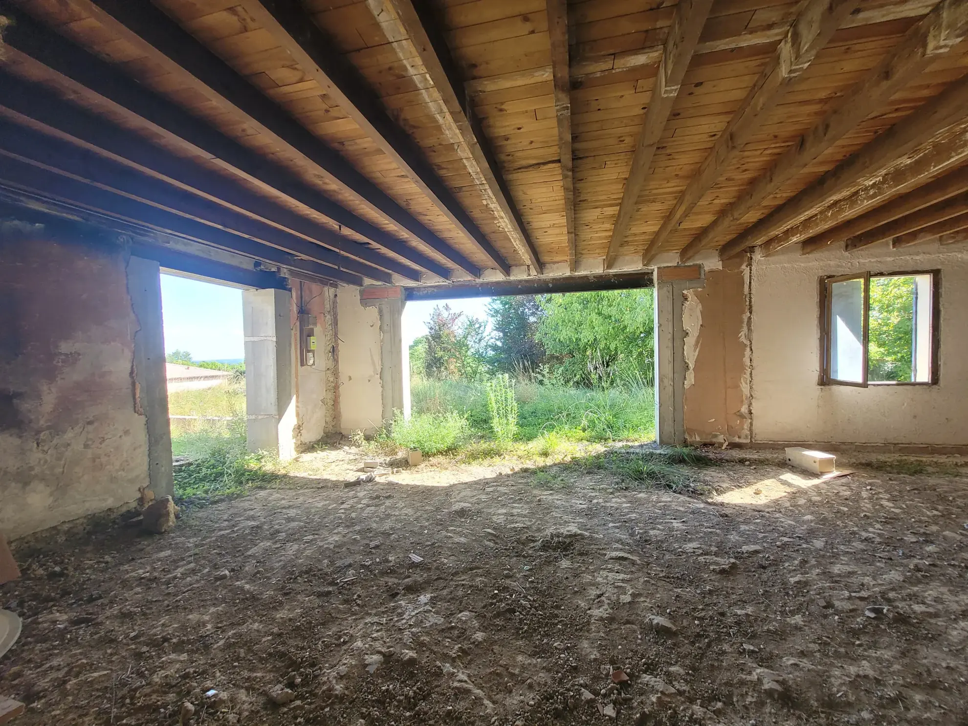 Belle maison en pierre avec vue panoramique à Marmande - À rénover 
