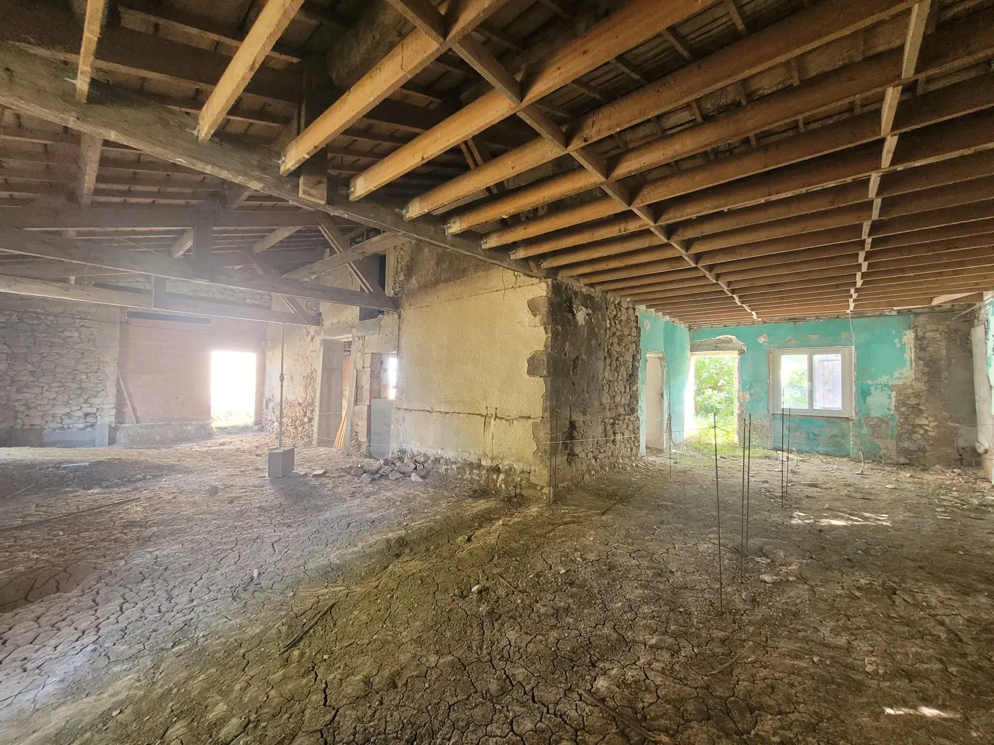 Belle maison en pierre avec vue panoramique à Marmande - À rénover 