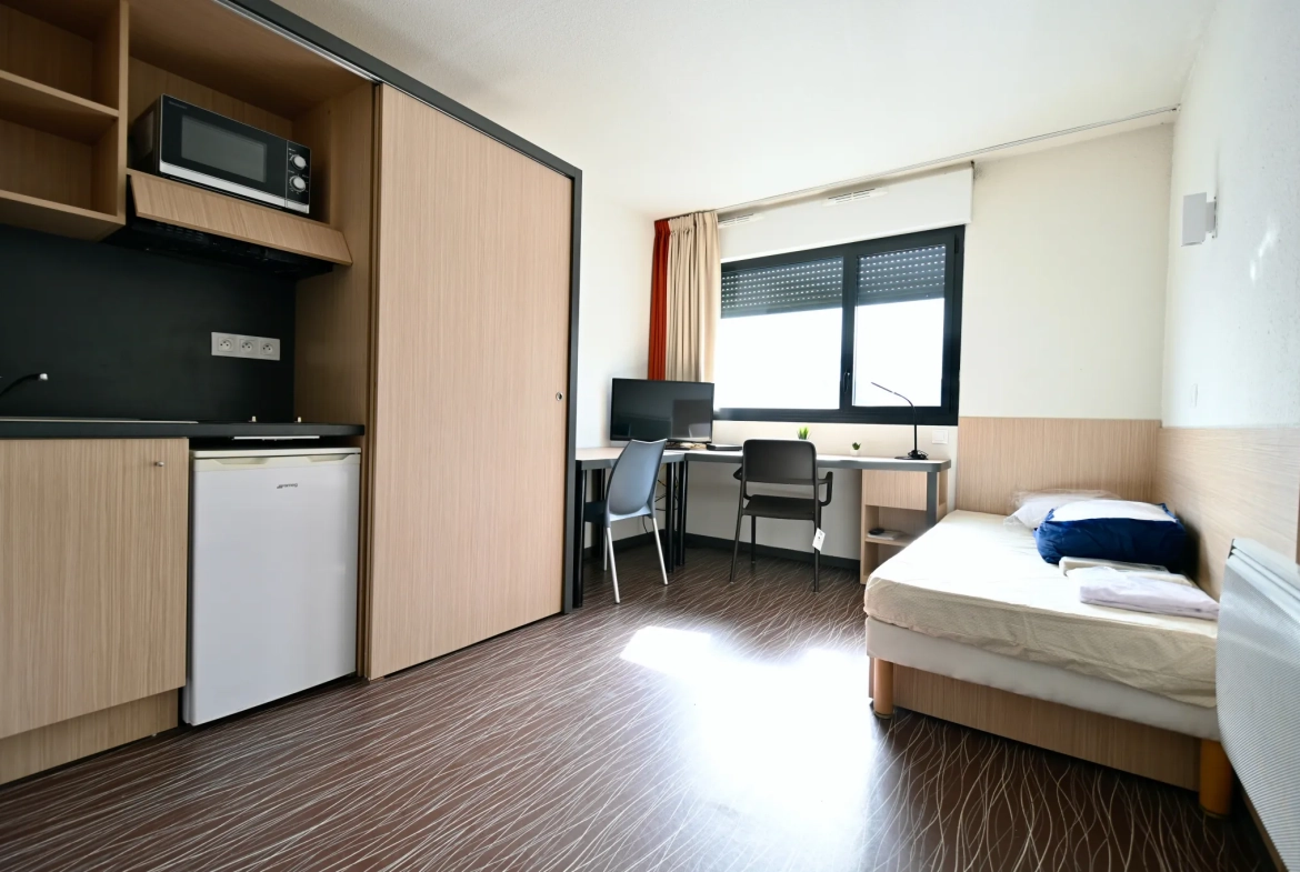 Studio LMNP à Toulouse avec Rentabilité de 6,34 % et Loyers Garantis 