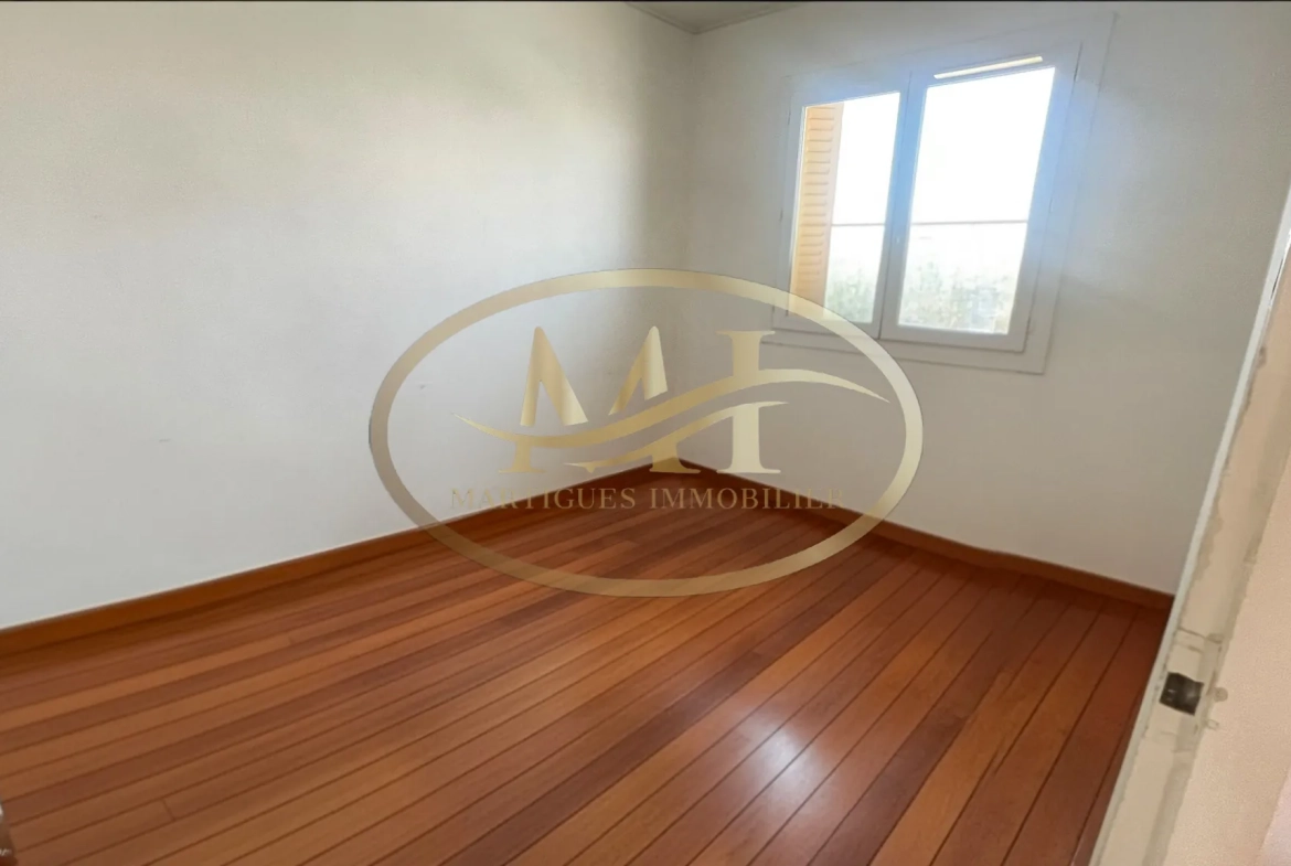 Appartement T4 lumineux de 68 m² avec balcon à Martigues 