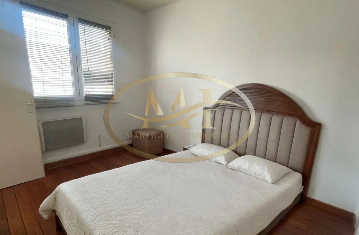 Appartement T4 lumineux de 68 m² avec balcon à Martigues 