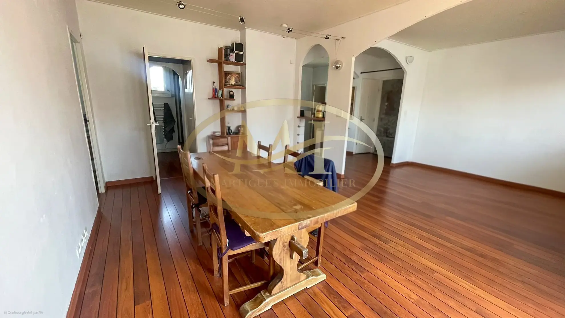 Appartement T4 lumineux de 68 m² avec balcon à Martigues 