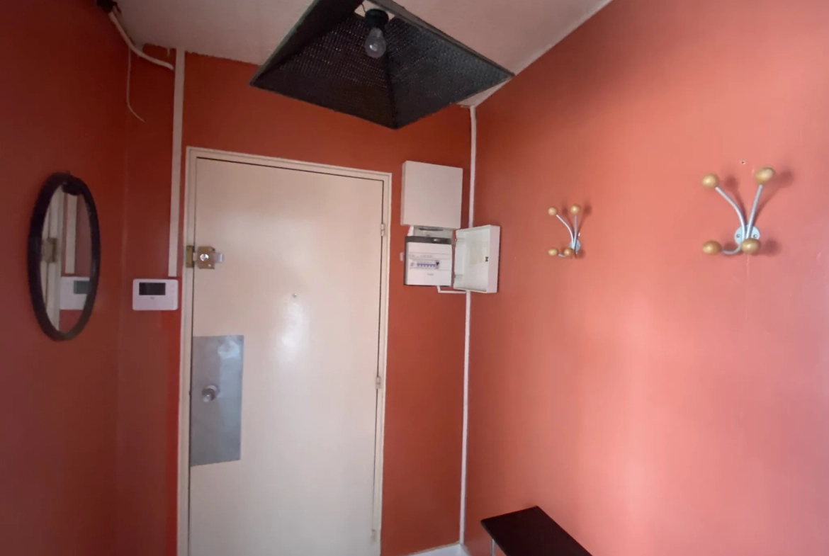 Superbe appartement F2 au Le Mans à proximité de la gare avec parking et cave 
